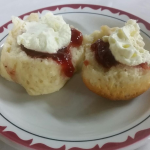 Delicious home made scones and jam